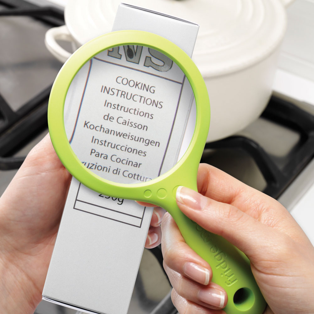 Fridge Mag™ Magnifying Glass New Soda