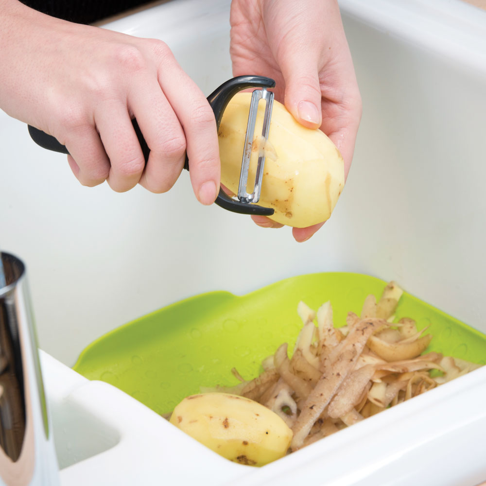 Sinkstation™ Revolutionary flat colander New Soda